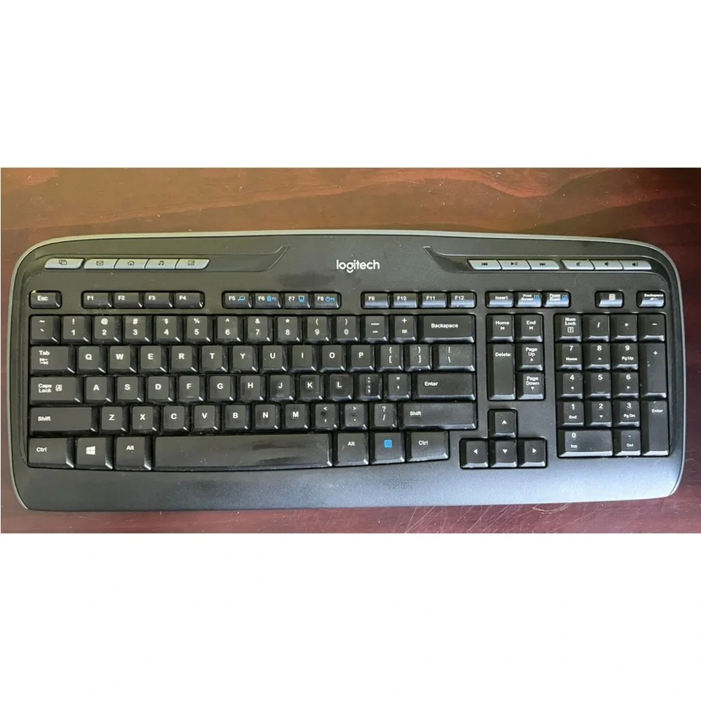 Logitech K330 Y-R0009 Wireless USB Keyboard Only, No Receiver